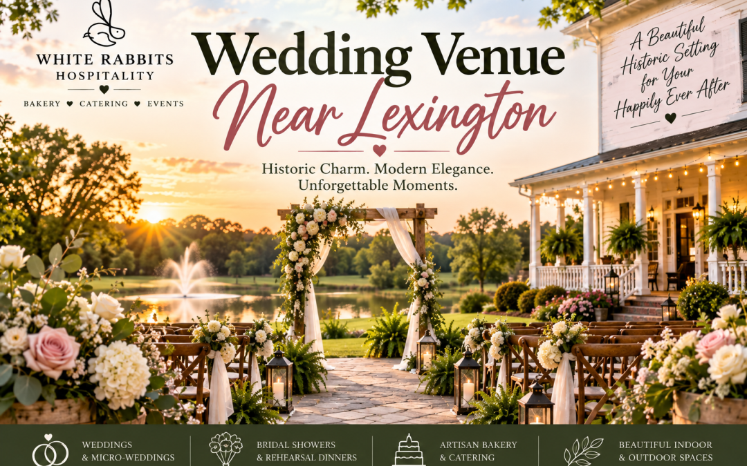 Wedding Venue Near Lexington: Discover Historic Romance at White Rabbits Hospitality